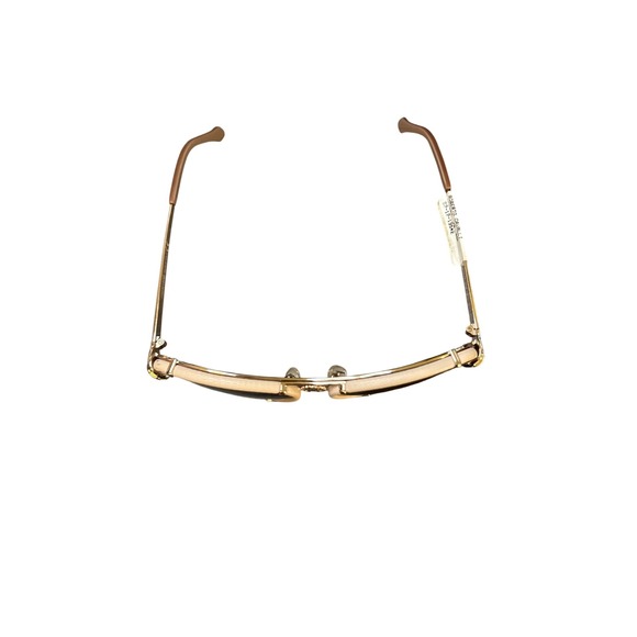 Roberto Cavalli Sunglasses Gold Tone Wood Accents Brown Gradient Lenses Italy - Picture 2 of 5